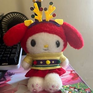 My Melody stuffed animal